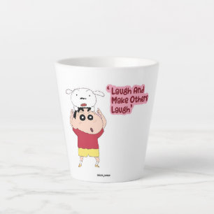 Latte Mug - Cadeau parfait pour les fans de Shinch