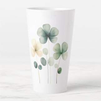 Latte Mug Clovers - Saint Patrick's Day