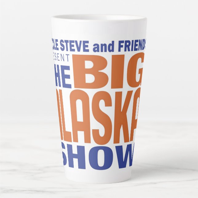 Latte Mug du Big Alaska Show (Devant)