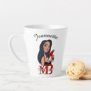 Latte Mug for Jeannette