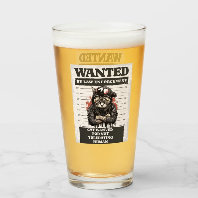 Latte Mug Glass (Front Filled)