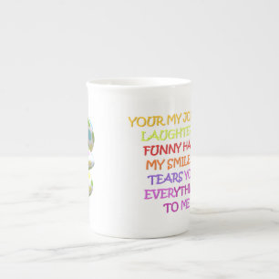 Latte Mug jokes laughter funny cute words