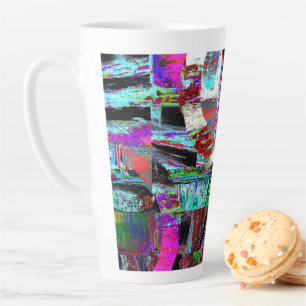 Latte Mug – Neon Pulse