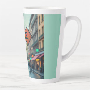 Latte Mug (Peace Sign)