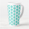 Latte Mug-Polka Dots Latte Mug