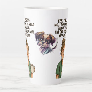 Latte Mug pour les infirmières brûlées.