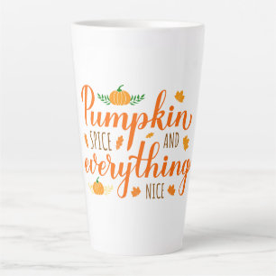 Latte Mug-Pumpkin Spice Latte Mug