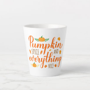 Latte Mug-Pumpkin Spice Mug