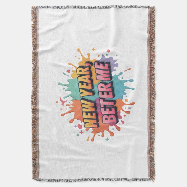 Latte Mug Throw Blanket (Front Vertical)