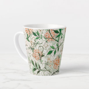 LATTE MUG : WILLIAM MORRIS : JASMINE