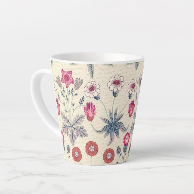 LATTE MUG : WILLIAM MORRIS : JOUR (Angle gauche)
