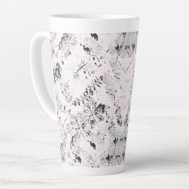 Latte Mugs & Cups | Custom 12 oz Sets (Left Angle)
