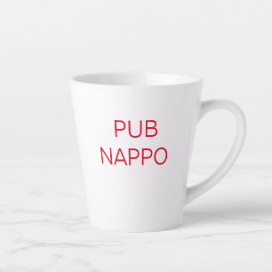Latte Pub Nappo tasse ma voiture d'été