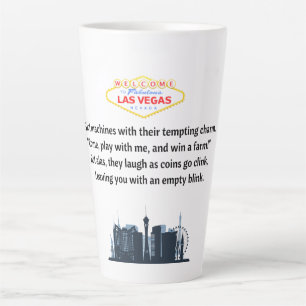 Latte Tasse à café de Las Vegas