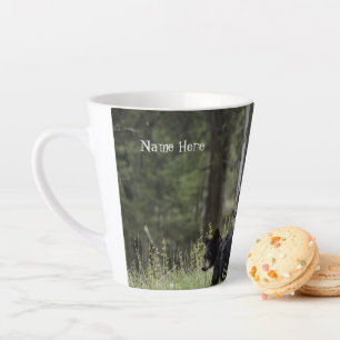 Latte Tasse à café personnalisée Ourse et Ourson