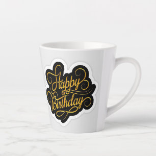 Latte Tasse à thé élégante – Parfaite pour les amateurs