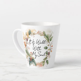 Latte Tasse Bien Avec Mon Âme