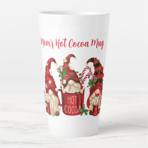 Latte Tasse de cacao chaud de maman – Gnomes de Noël 