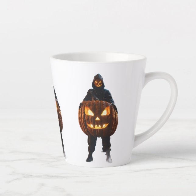 Latte Tasse de café de la saison effrayante – Édition Ha (Droite)