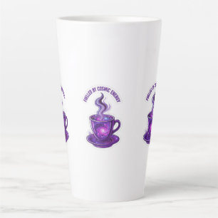 Latte Tasse de café galaxie à énergie cosmique Autocolla