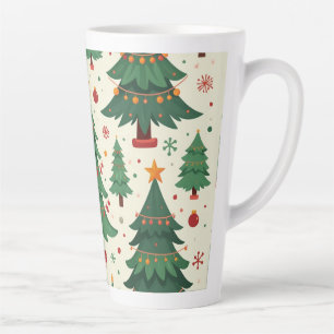 Latte tasse de chrismas