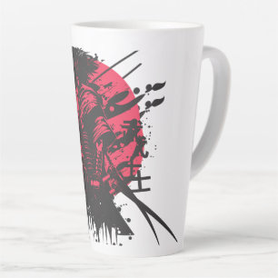 Latte Tasse de guerrier samouraï – Dessin du code Bushid