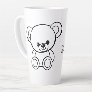 LATTE TASSE ÉDITABLE PERSONNAGE