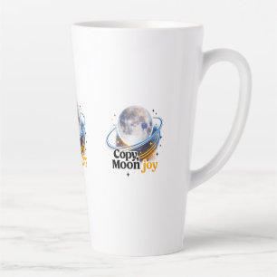 Latte Tasse graphique de la planète céleste Joie Lunaire