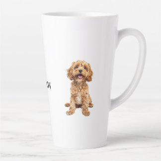 Latte Tasse personnalisée avec nom d'animal