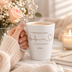 Latte Tasse Promue Maman Cadeau pour Nouvelle Maman