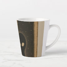 Latte tasse Retro Alien Rencontre