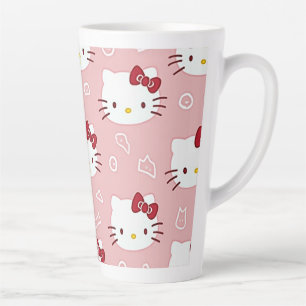 Latte une tasse qui express un chaton mignon