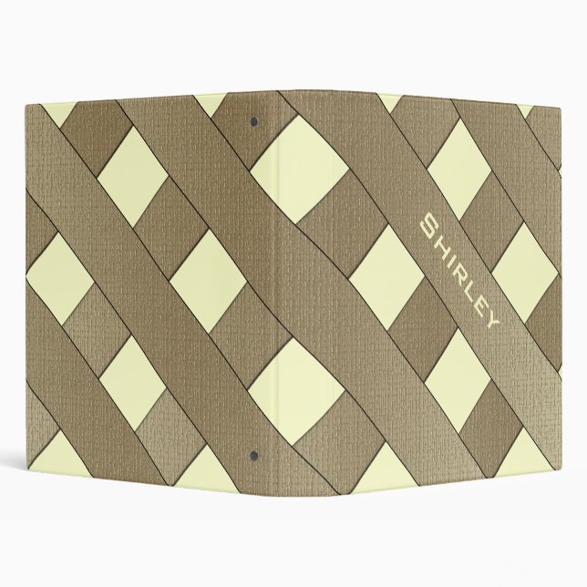 Lattice Fence by Shirley Taylor Binder (Background)