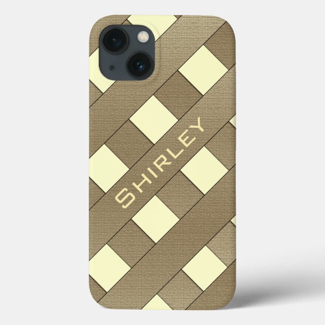 Lattice Fence by Shirley Taylor  Case-Mate iPhone Case (Back)