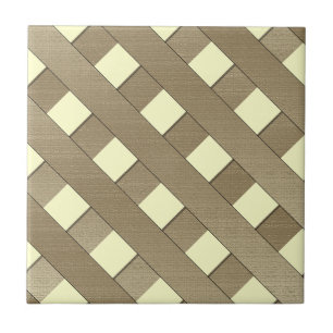 Lattice Fence by Shirley Taylor Tile