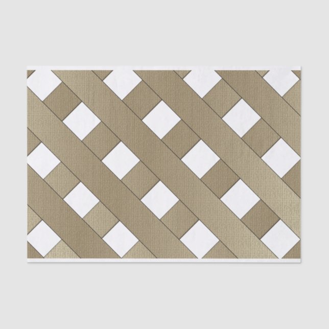 Lattice Fence Tissue Paper (Front)