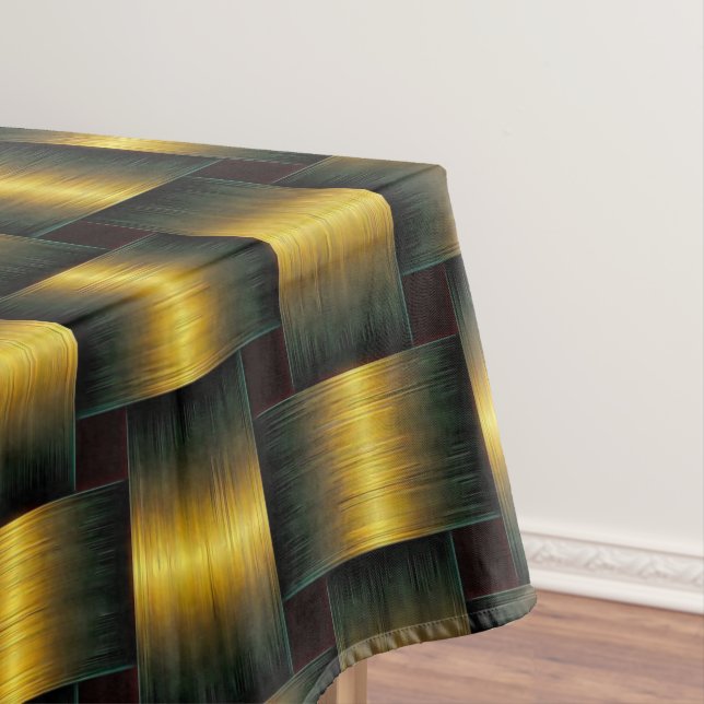 Lattice Gold Tablecloth (In Situ)