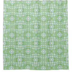 Lattice Quatrefoil Pattern Apple Green