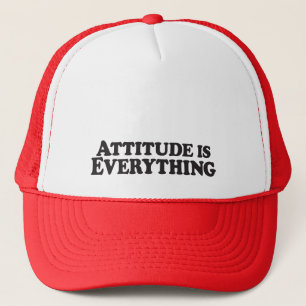 L'attitude est tout - casquette de camionneur
