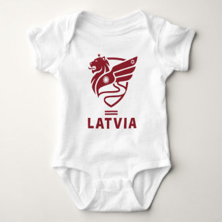 Latvia Baltic State Northern Europe Baby Bodysuit