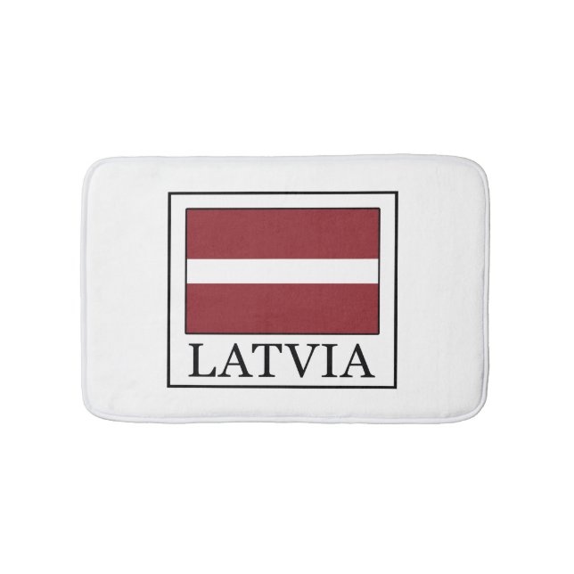 Latvia Bath Mat (Front)