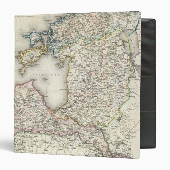 Latvia, Estonia Binder (Front/Inside)