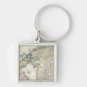 Latvia, Estonia Keychain