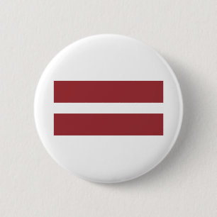 Latvia Flag 2 Inch Round Button