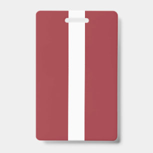 Latvia Flag Badge