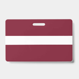 Latvia flag badge