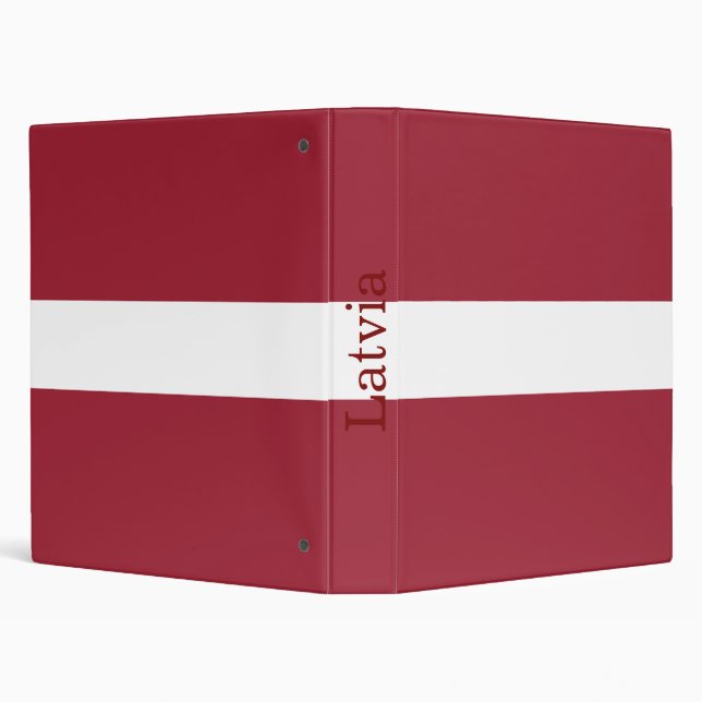 Latvia Flag Binder (Background)