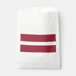 Latvia Flag Favour Bag