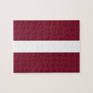 Latvia flag jigsaw puzzle