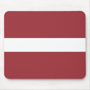 Latvia Flag Mouse Pad